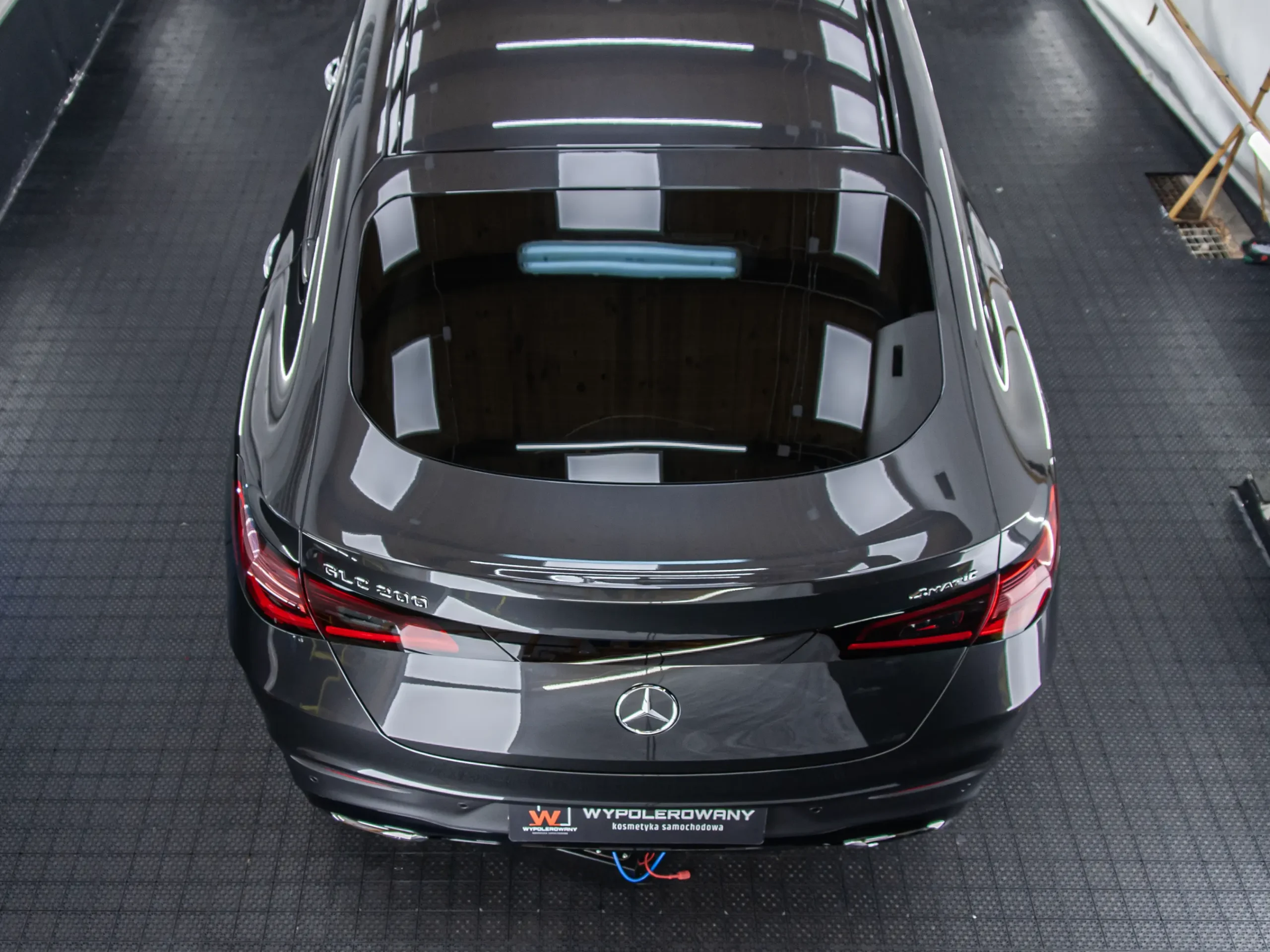 Mercedes GLC – efekt końcowy po kompleksowym detailingu ochronnym, studio Wypolerowany Wrocław