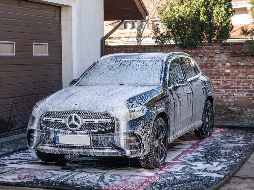 Mercedes-Benz GLC mycie detailingowego przed aplikacją powłok HYPER