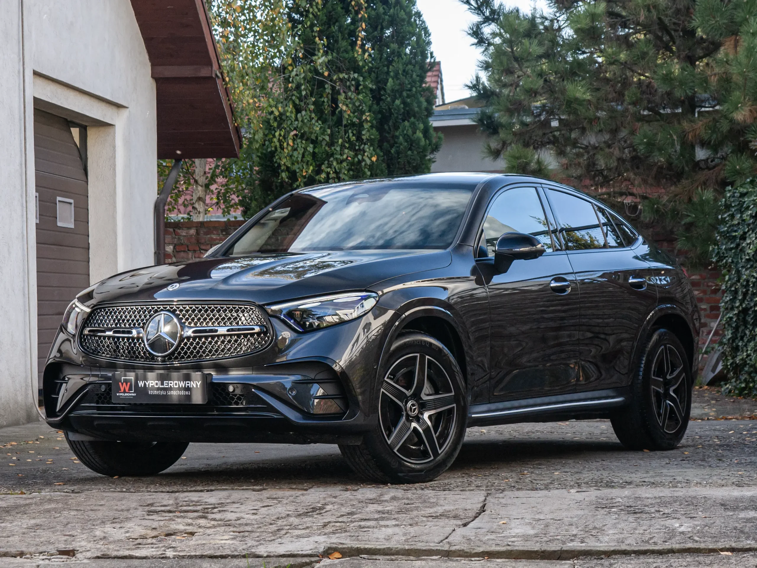 Mercedes-Benz GLC zabezpieczony powłoką ceramiczną HYPER HERO – studio Wypolerowany Wrocław