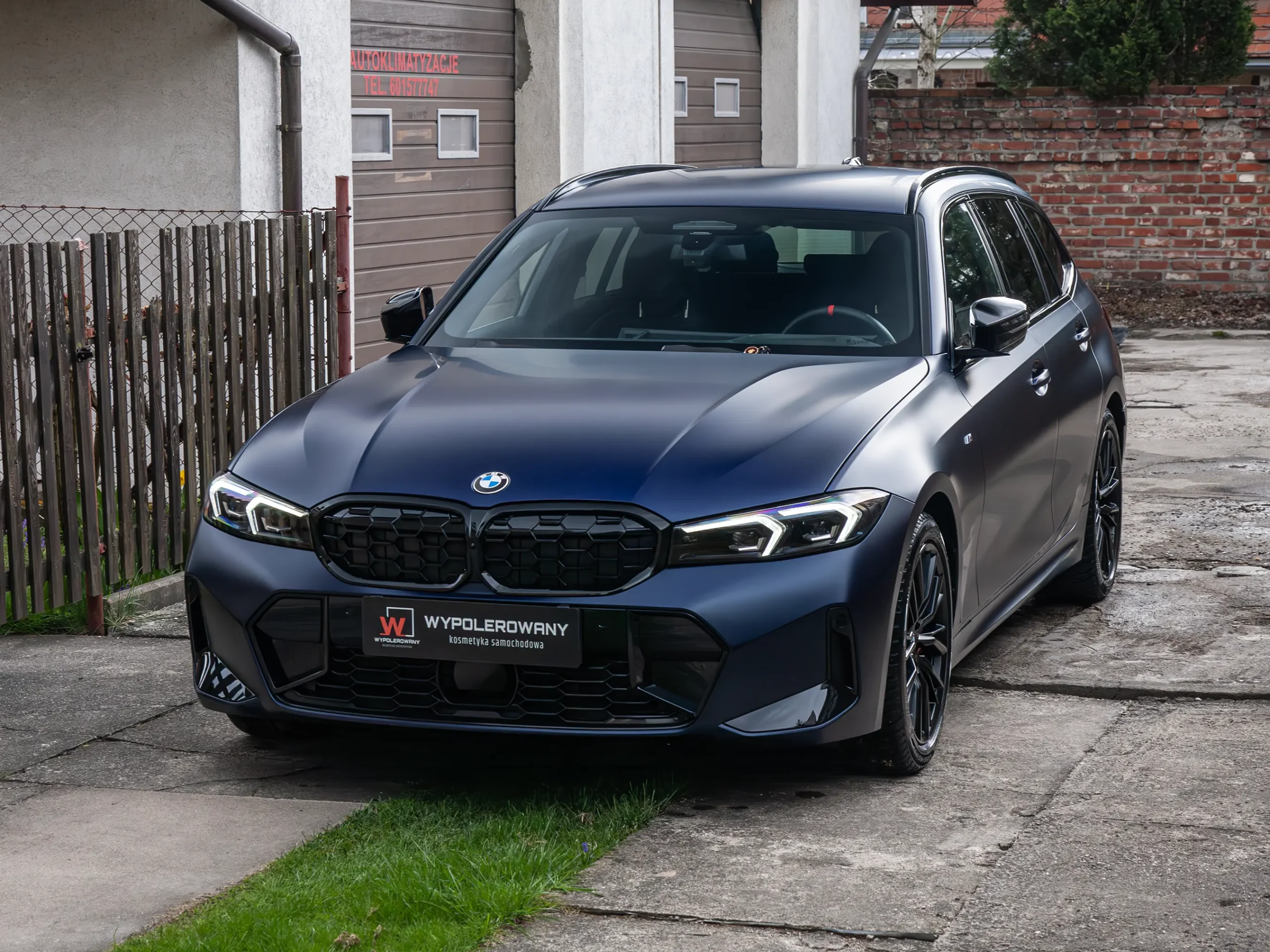 BMW Serii 3 po aplikacji PPF - mrożony lakier i perfekcyjne wykończenie powierzchni.