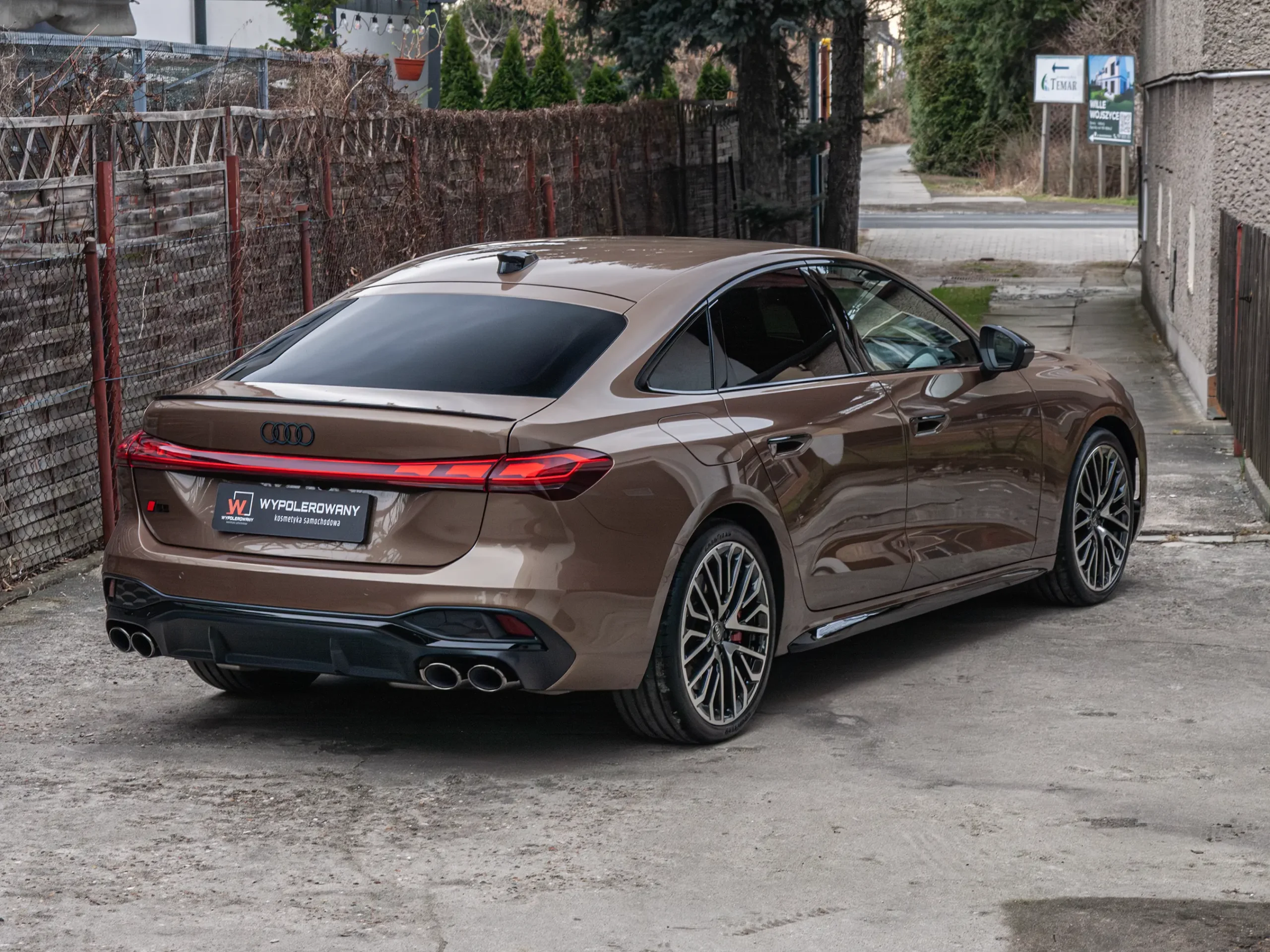 Audi S5 po aplikacji folii ochronnej PPF i powłoki ceramicznej Hyper PRIME.