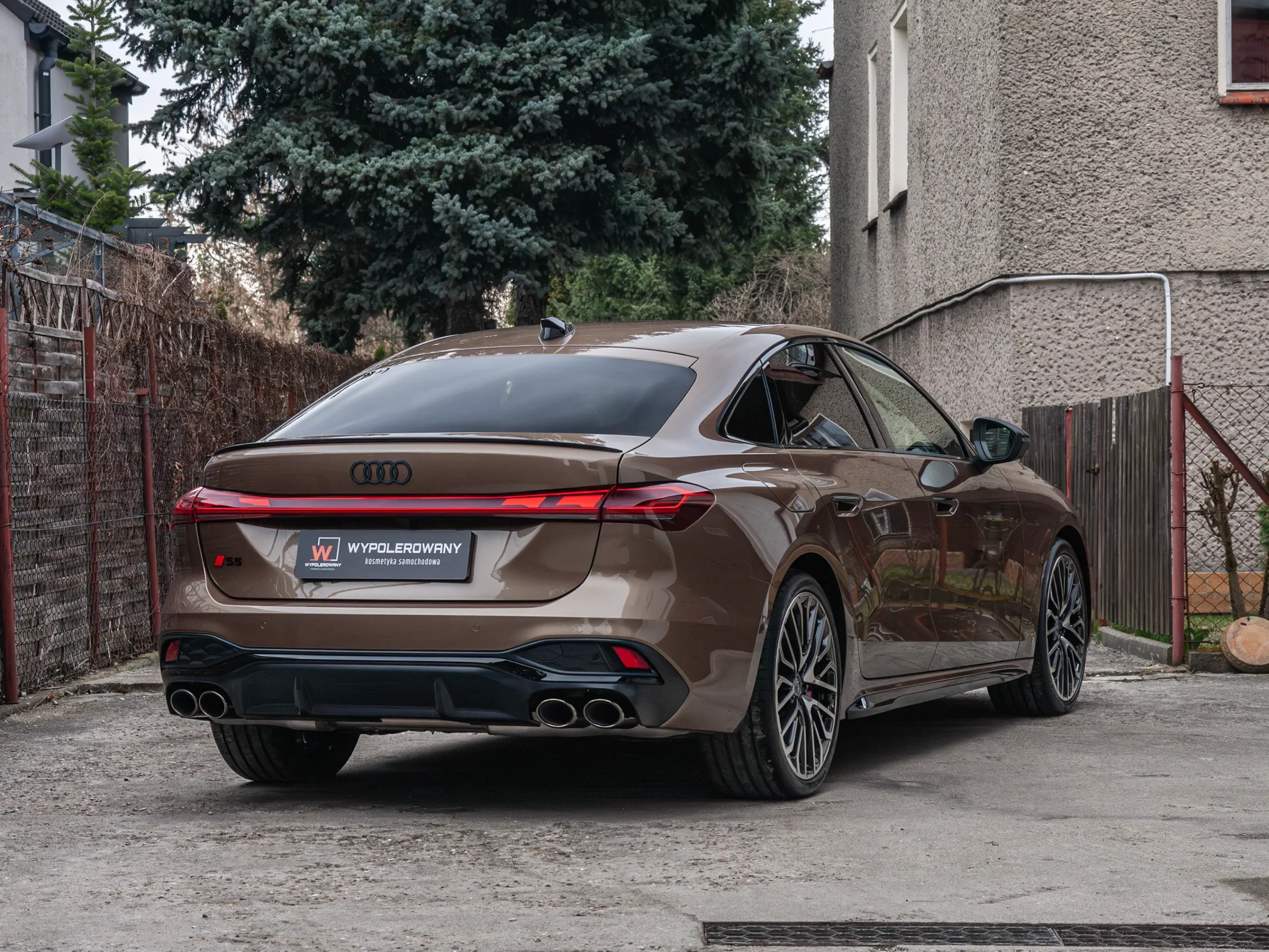 Audi S5 zabezpieczone folią PPF Full Front i powłoką ceramiczną Hyper PRIME – Wypolerowany Wrocław.