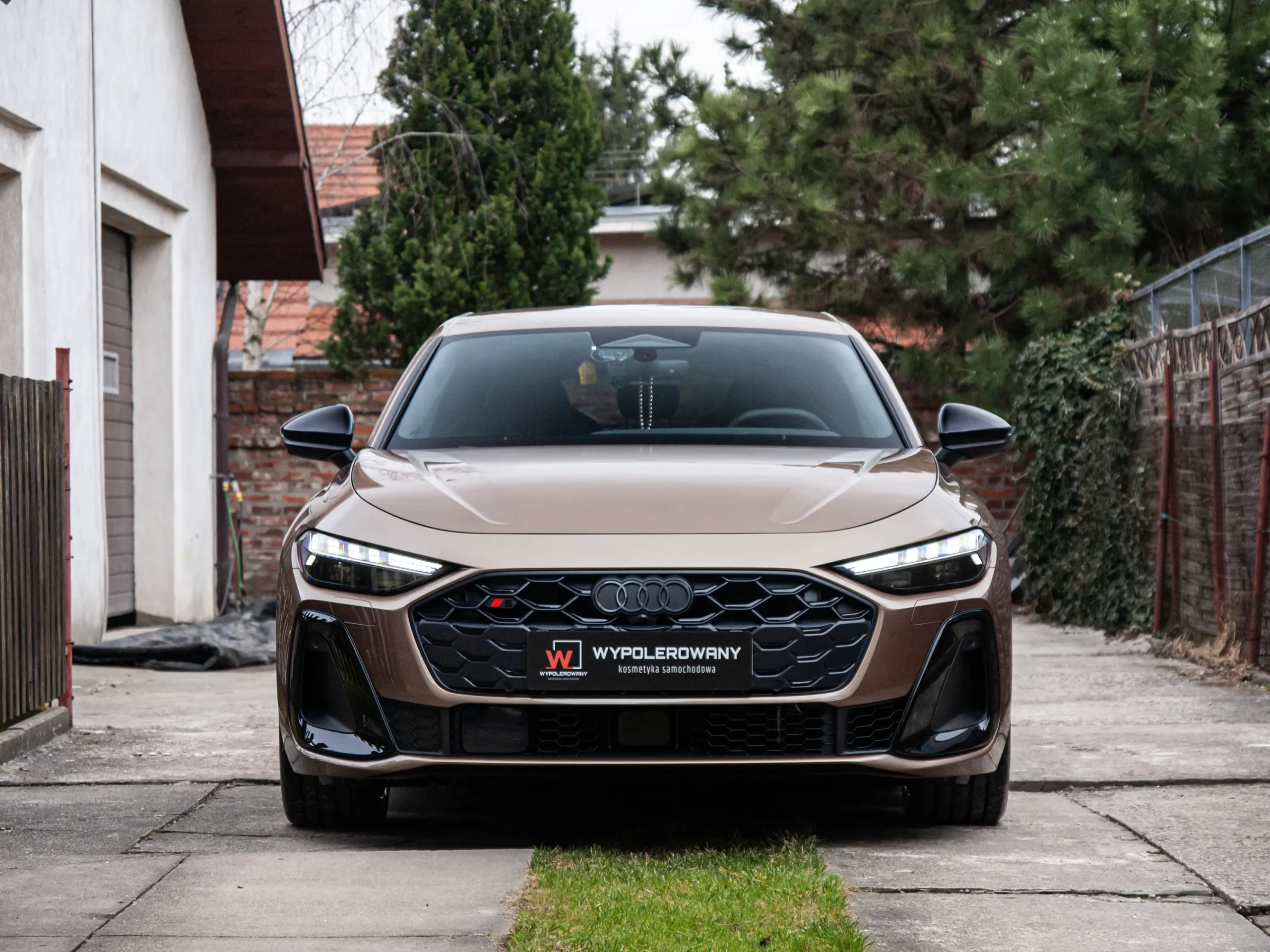 Audi S5 zabezpieczone folią PPF – maska, zderzak, błotniki i powłoka Hyper PRIME.